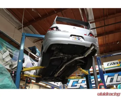 GReddy Revolution RS Catback Exhaust System Mitsubishi Evolution 8 | 9 2003-2007 - 10138102