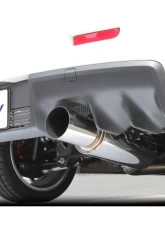 GReddy Revolution RS Single Right Sided Catback Exhaust System Mitsubishi EVO X 2008-2014                                     - 10138103 - Image 3