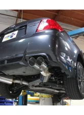 GReddy Evolution GT Catback Exhaust w/76mm Dual Muffler Subaru WRX | STI 2011-2014                                     - 10168300 - Image 4