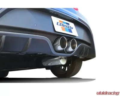 GReddy Supreme SP Catback Exhaust w/Dual 102mm GReddy Engraved Tips Hyundai Veloster Turbo 1.6L 2012-2016 - 10178201