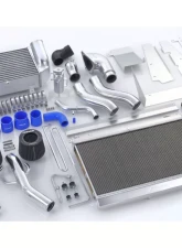 Greddy Ver.2 V-Mount Intercooler Kit w/ Suction Kit - Full Kit Mazda RX-7 1992-2002                                     - 12040705 - Image 2