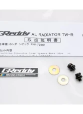 Greddy TW-R Aluminum Radiator Honda Civic Type-R FK8 2017-2021                                     - 12053803 - Image 7