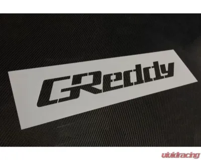 Greddy Small Size 15"x2.125" Logo Intercooler Stencil - 12099996
