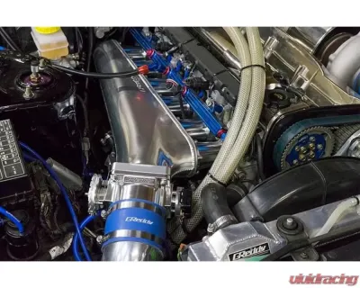 GReddy Single Throttle Surge Tank Kit with 90mm Throttle Body Nissan Skyline GT-R R32 | R33 | R34 1989-2002 - 13522307
