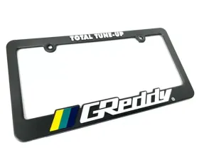 Greddy Classic Color Total Tune Up License Plate Frame