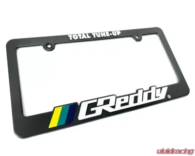 Greddy Classic Color Total Tune Up License Plate Frame - 21112000