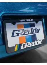 Greddy Classic Color Total Tune Up License Plate Frame                                     - 21112000 - Image 2