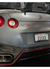Greddy Black-Out Total Tune Up License Plate Frame                                     - 21112001 - Image 2