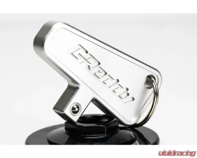GReddy 3/8" Drive Master Switch Keychain-Silver - 20000121