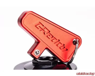 GReddy 3/8" Drive Master Switch Keychain-Red - 20000122