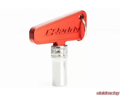GReddy 3/8" Drive Master Switch Keychain-Red - 20000122