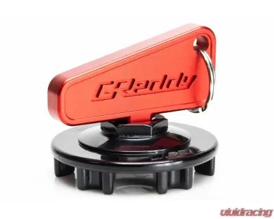 GReddy 3/8" Drive Master Switch Keychain-Red - 20000122