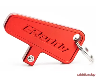 GReddy 3/8" Drive Master Switch Keychain-Red - 20000122