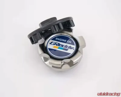 GReddy Dark Chrome Oil Filler Cap B-Type Nissan | Honda - 13901512