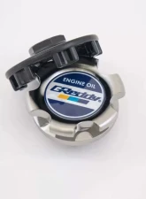 GReddy Dark Chrome Oil Filler Cap B-Type Subaru                                     - 13901516 - Image 2