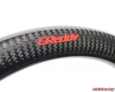GReddy Black | Red Carbon Steering Wheel Honda Civic FK7 | FC1 2017-2021 - 16650001