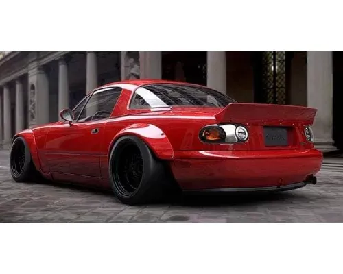 GReddy Pandem Full Wide Body Kit w/ Ducktail Wing Mazda Miata MX-5 NA 1990-1997 - 17040226