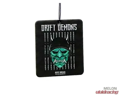 Greddy Boost Brigade Drift Demons Air Freshener, Black, Melon Fragrance - 21804201