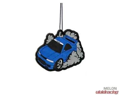 GReddy R33 GT-R Air Freshener, Blue, Melon Fragrance - 21810202