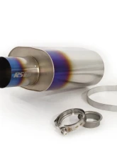 Greddy 2.5inch RS-Ti Universal Oval Muffler                                     - 11003525 - Image 2