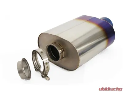 Greddy 3.0inch RS-Ti Universal Oval Muffler - 11003530