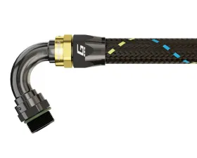 GReddy AN06, 120 Degree, Orb Male, Black/Gold Anodized