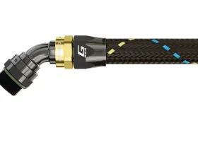 GReddy AN12, 30 Degree, Orb Male, Black/Gold Anodized