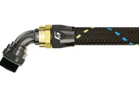 GReddy AN06, 60 Degree, Orb Male, Black/Gold Anodized