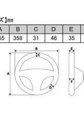 Greddy Steering Wheel All Leather 3 Colors Stitch Subaru | Scion | Toyota 2012-2015                                     - 16610012 - Image 4
