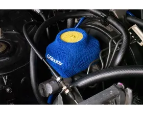 Greddy Blue Underline Logo Reservoir Cover