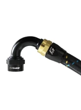 GReddy Black Gold Anodized AN04 Swivel 120 Degree Hose End                                     - 12800412 - Image 5