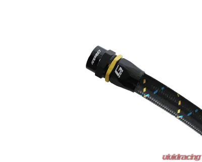 GReddy Black Gold Anodized AN08 Swivel Straight Hose End - 12800800