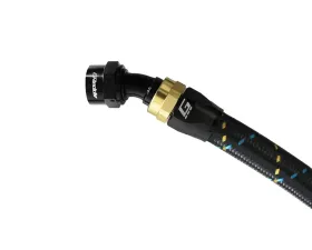 GReddy Black Gold Anodized AN08 Swivel 30 Degree Hose End