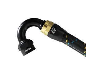 GReddy Black Gold Anodized AN10 Swivel 150 Degree Hose End