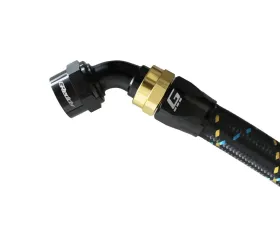 GReddy Black Gold Anodized AN10 Swivel 60 Degree Hose End