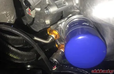 Greddy Universal Revised Std. Oil Cooler Block Adapter - Block 3/4-16UNF (Filter 3/4-16UNF) -10 AN - 12401187