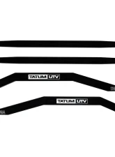 Tatum UTV High Clearance Radius Rods Set Black Anodized Finish Polaris RZR Pro XP 2020-Present                                     - P-115S-B - Image 2