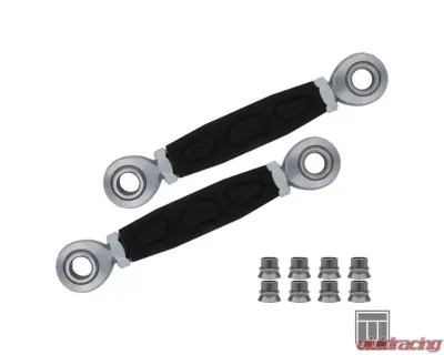 Tatum UTV Rear Sway Bar Links Black Polaris RZR XP Turbo S - P-110S-B