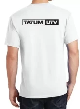 Tatum UTV T-Shirt White Large                                     - T-100L-W - Image 2