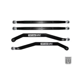 Tatum UTV Pocketed HC Radius Rods Set Polaris RZR XP1000 | Turbo | RS1 2015-2020