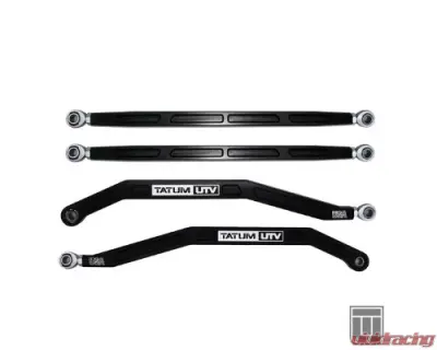 Tatum UTV Pocketed HC Radius Rods Set Polaris RZR XP1000 | Turbo | RS1 2015-2020 - P-100S-B