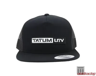 Tatum UTV Patch Hat Flat Bill Black - T-102