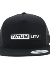Tatum UTV Patch Hat Flat Bill Black                                     - T-102 - Image 2