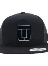 Tatum UTV TU Hat Flat Bill Black                                     - T-106 - Image 2