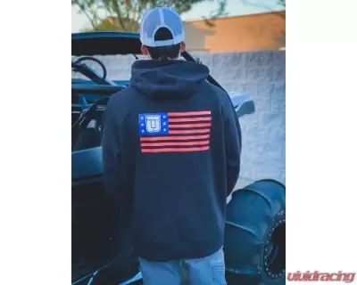 Tatum UTV American Flag Pullover X-Large Full Color - T-107XL