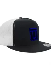Tatum UTV White | Black TU Hat Flat Bill Blue                                     - T-110-B - Image 2
