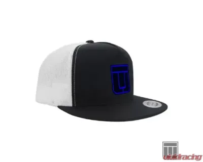 Tatum UTV White | Black TU Hat Flat Bill Blue - T-110-B
