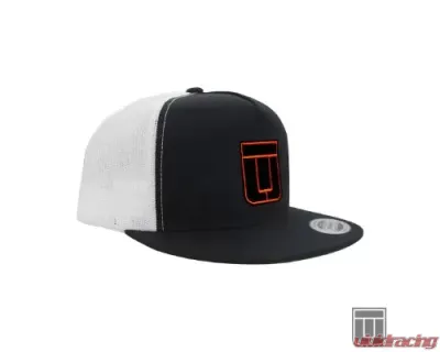 Tatum UTV White | Black TU Hat Flat Bill Orange - T-110-O