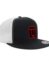 Tatum UTV White | Black TU Hat Flat Bill Red                                     - T-110-R - Image 2