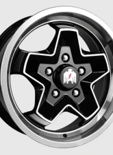 Klassik Rader 944 Wheel 17x7 5x130 40mm Gloss Black Machined Face & Lip                                     - CC17703040BK - Image 2